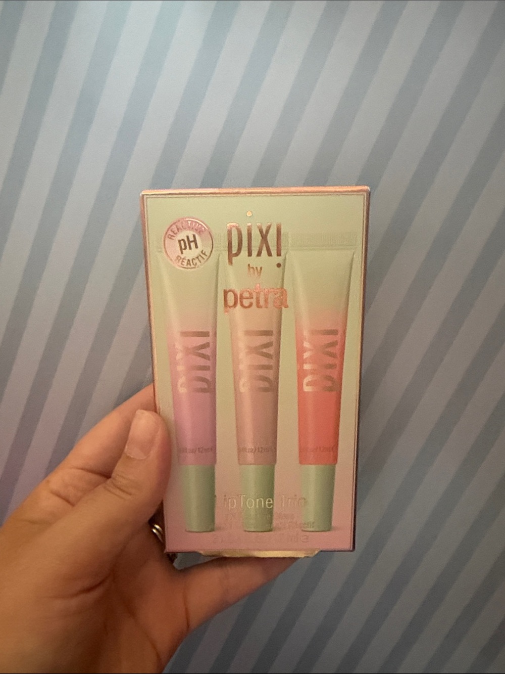 pixi by petra Lip Tone Trio — Pastel Pink, Coral & Lavender Hydrating Gloss Set